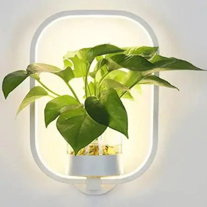 Skorter | Lumora Plant Wall Lamp - Stylish Lighting with Natural Greenery