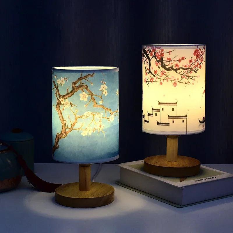 Skorter | VibeGlow - Modern Japandi Table Lamp with Elegance