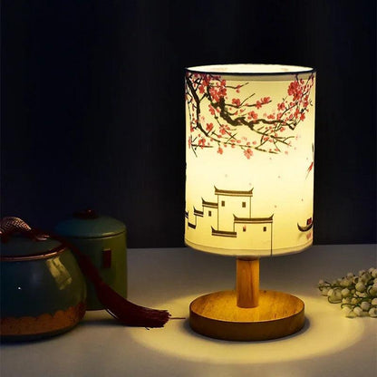 Skorter | VibeGlow - Modern Japandi Table Lamp with Elegance