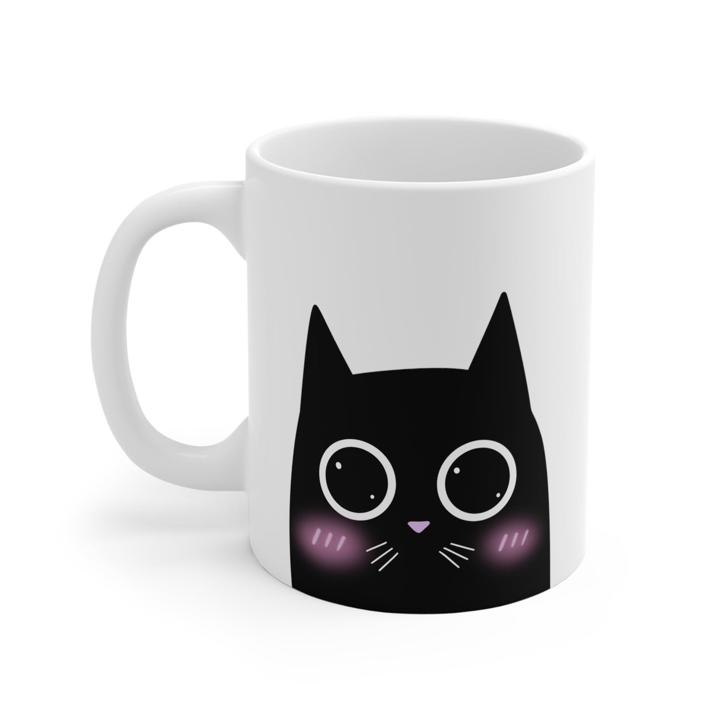 Skorter | Emotional Cat White Mug Set - 2 Pcs
