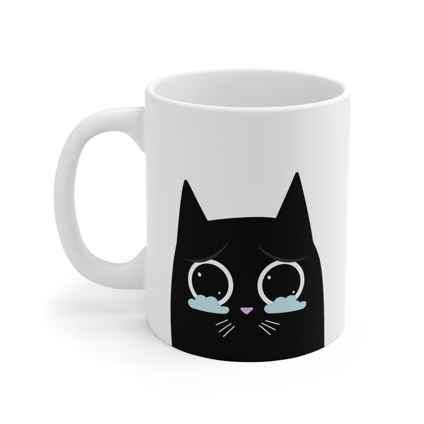 Skorter | Emotional Cat White Mug Set - 2 Pcs