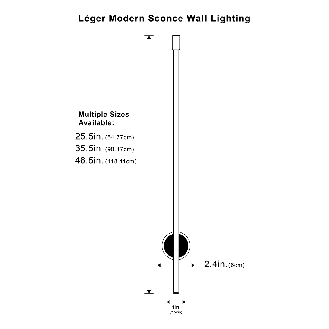 Skorter | Modern vägglampa