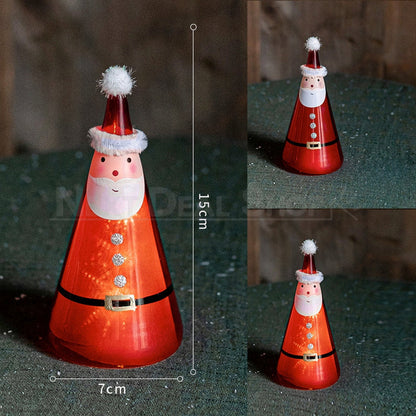 Skorter | Light Up Christmas Man Glass Lamp