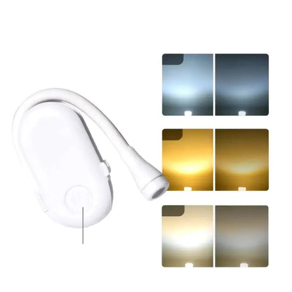 Skorter | Reading Lamp Book Clamp Rechargeable