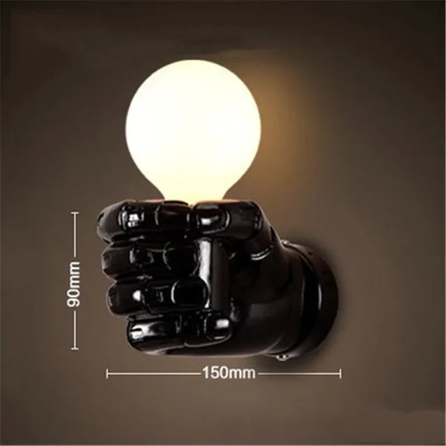Skorter | IndustrialGlow - Wall Lamp in Industrial Style of Metal – Vintage LED Lamp