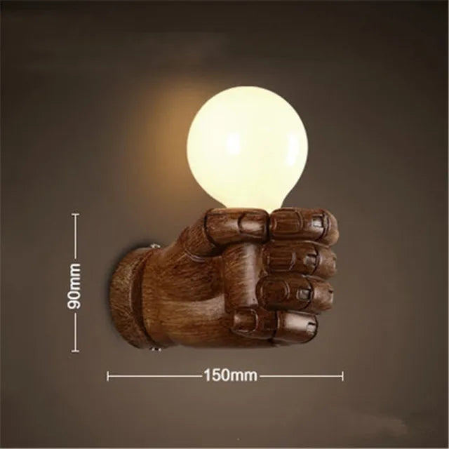Skorter | IndustrialGlow - Wall Lamp in Industrial Style of Metal – Vintage LED Lamp