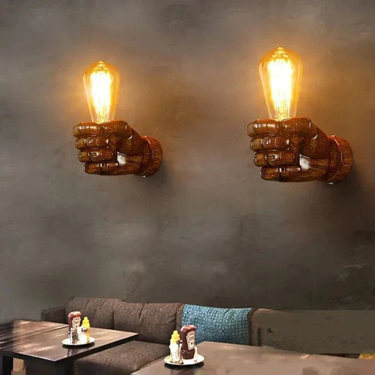 Skorter | IndustrialGlow - Wall Lamp in Industrial Style of Metal – Vintage LED Lamp