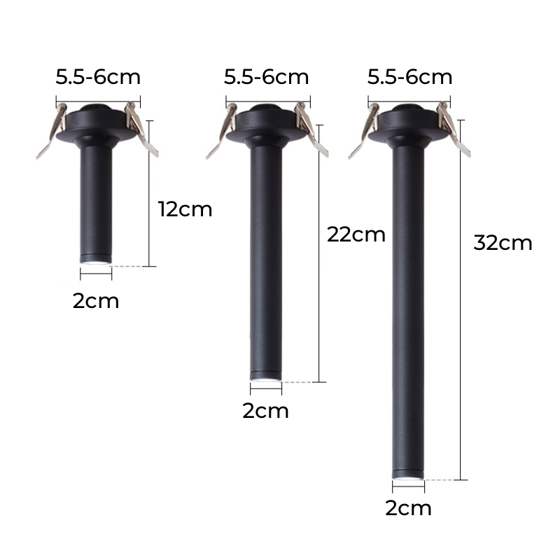 Skorter | Long Cylinder - Led - Spotlight - Ceiling Lamp