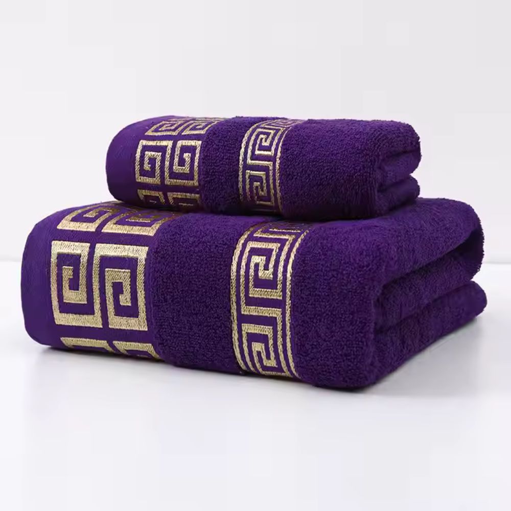 Skorter | Casa Luxe Athena Cotton Towel Set | 2pcs