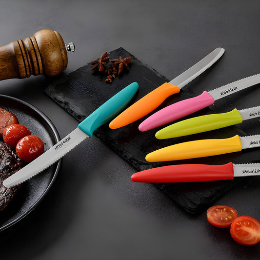 Skorter steak set with 6