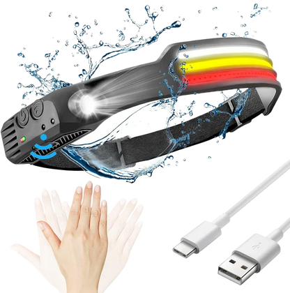 Skorter | Rechargeable  LED Head Torch for Running, Biking, and Outdoor Adventures