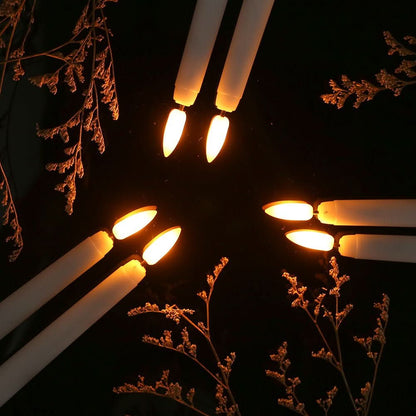 Skorter | Standing LED Stick Candles with Remote Control