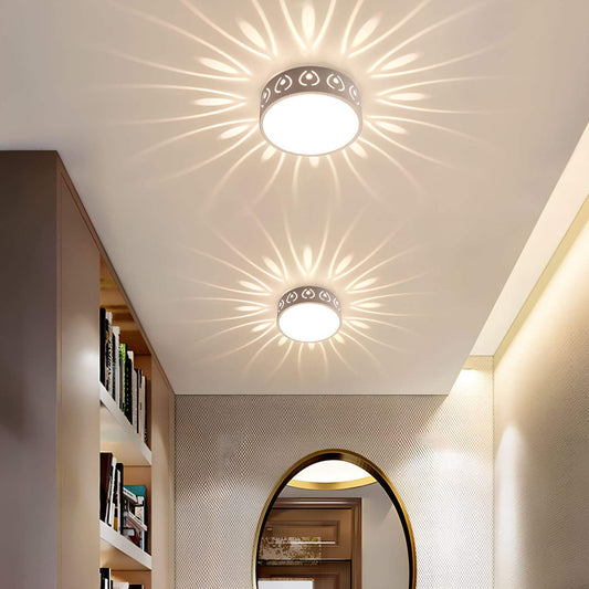 Skorter | LumiForm – Minimalist LED Ceiling Light with Soft Warm Glow