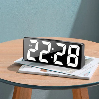 Skorter | LED Digital Alarm Clock with Temperature Display