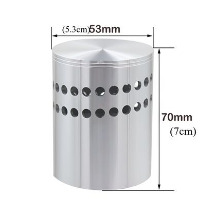 Skorter | LuminBlast LED Wall Light – Colourful Spiral Cylinder Wall Lamp for Modern Indoor Lighting