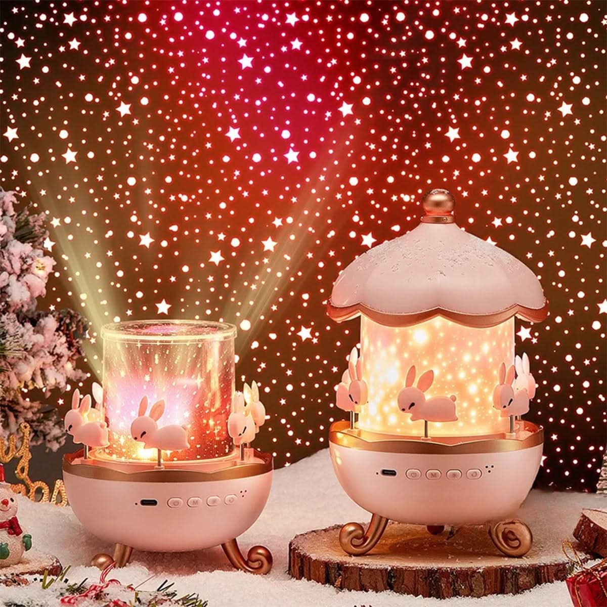 Skorter | Enchanted Star Projector with Music & 12 Image Templates