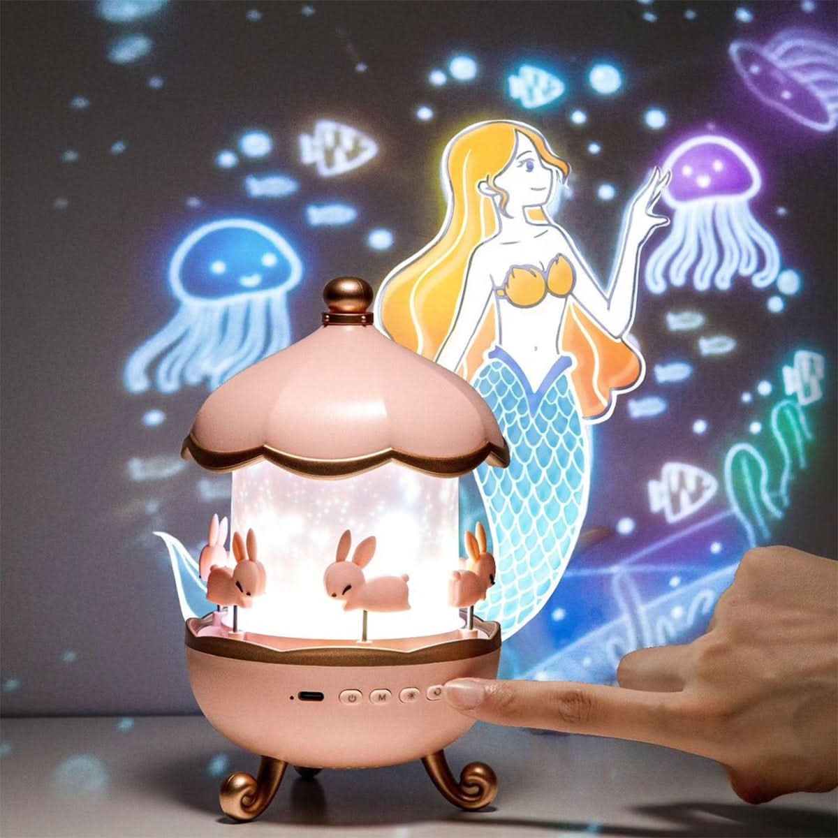 Skorter | Enchanted Star Projector with Music & 12 Image Templates