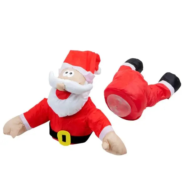 Skorter | Cheerful Christmas Window Figure ClausKlap – Moving Sound-Activated Decoration