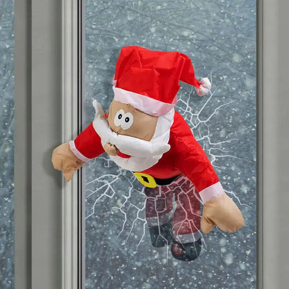 Skorter | Cheerful Christmas Window Figure ClausKlap – Moving Sound-Activated Decoration