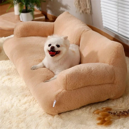 Skorter | FLUFFYCOMFORT – Luxurious pet sofa made of plush for maximum relaxation comfort