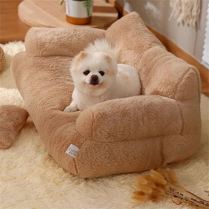 Skorter | FLUFFYCOMFORT – Luxurious pet sofa made of plush for maximum relaxation comfort