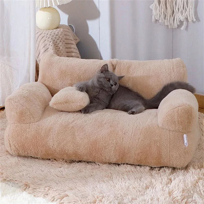 Skorter | FLUFFYCOMFORT – Luxurious pet sofa made of plush for maximum relaxation comfort