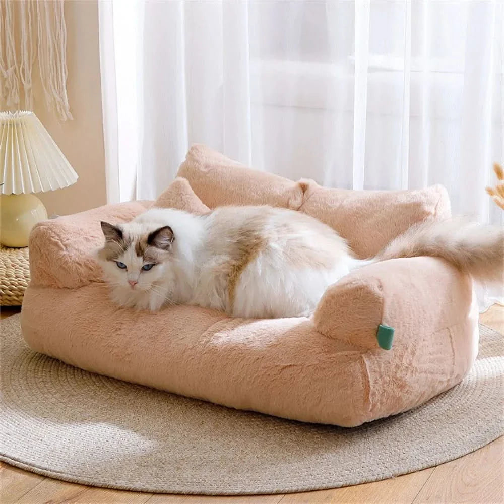 Skorter | FLUFFYCOMFORT – Luxurious pet sofa made of plush for maximum relaxation comfort
