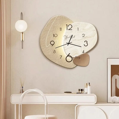 Skorter | Modern 30cm Silent Quartz Wall Clock Metal Glass