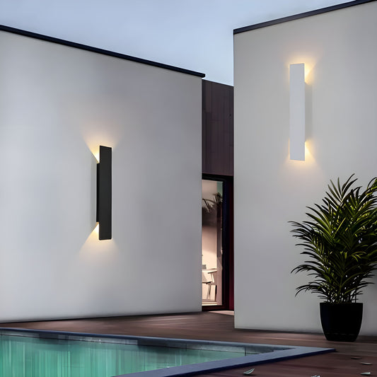 Skorter | Light - Modern weatherproof LED wall lamp made of aluminum for outdoor use