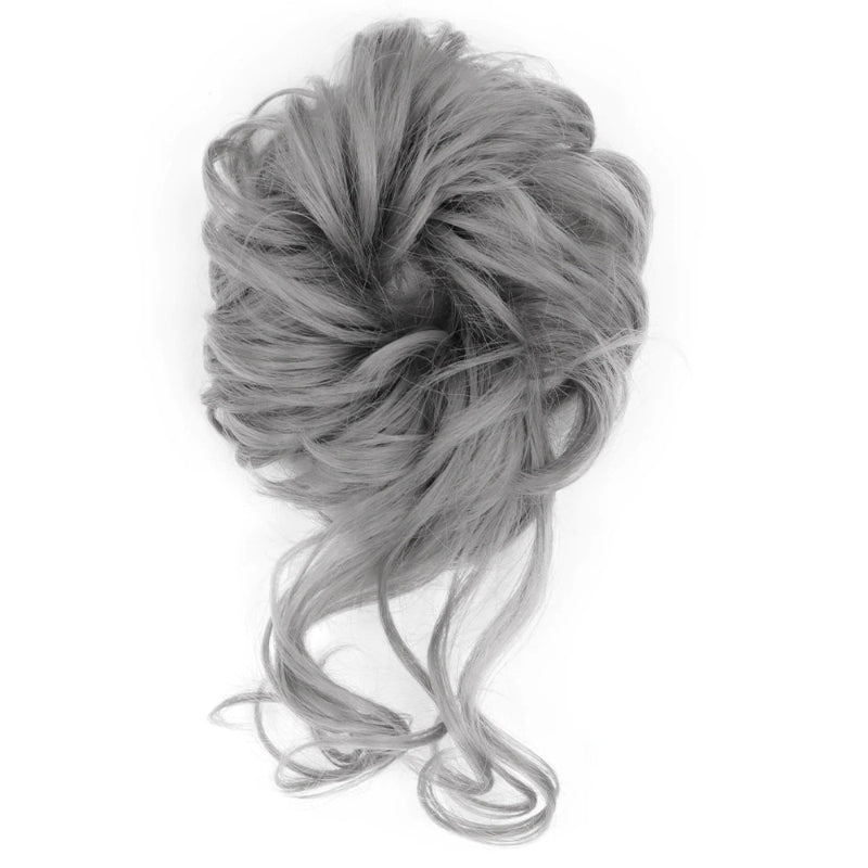 Skorter | Curly And Messy Hair Bun Scrunchie Extension Wigs (New)