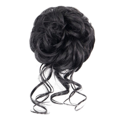 Skorter | Curly And Messy Hair Bun Scrunchie Extension Wigs (New)