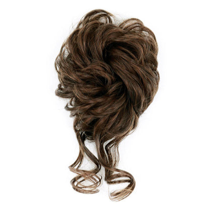 Skorter | Curly And Messy Hair Bun Scrunchie Extension Wigs (New)
