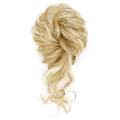 Skorter | Curly And Messy Hair Bun Scrunchie Extension Wigs (New)