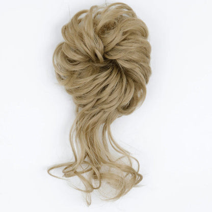 Skorter | Curly And Messy Hair Bun Scrunchie Extension Wigs (New)