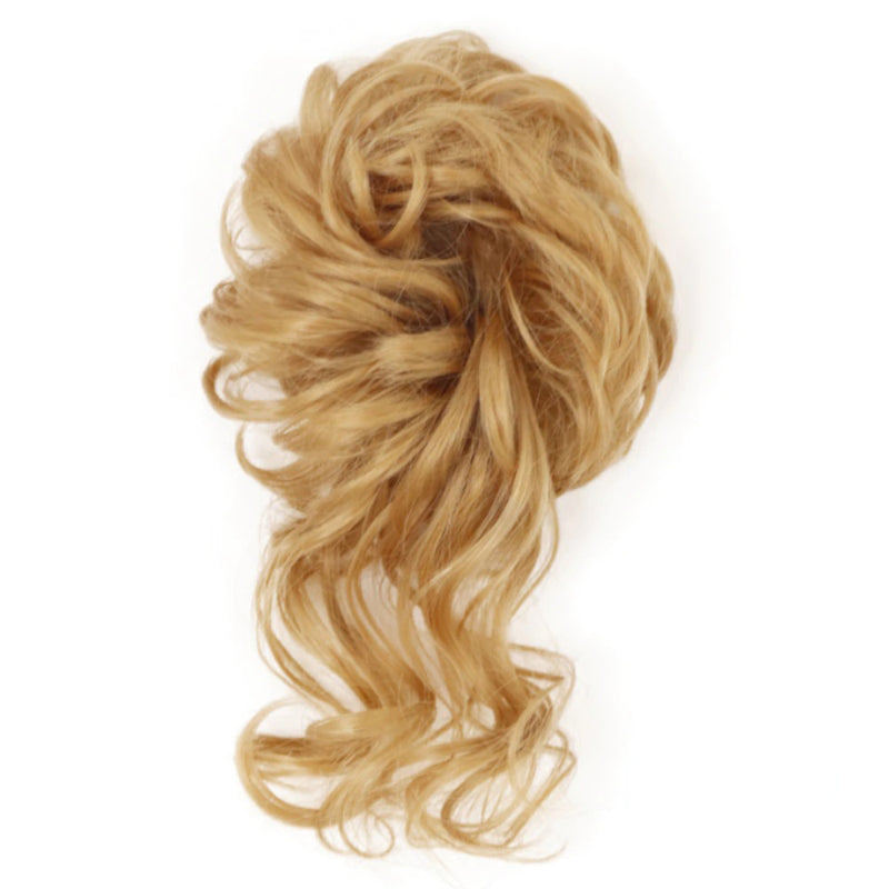 Skorter | Curly And Messy Hair Bun Scrunchie Extension Wigs (New)