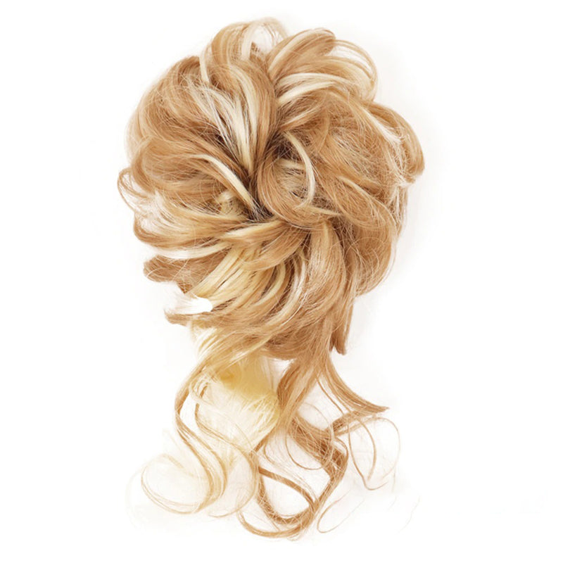 Skorter | Curly And Messy Hair Bun Scrunchie Extension Wigs (New)