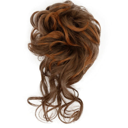 Skorter | Curly And Messy Hair Bun Scrunchie Extension Wigs (New)