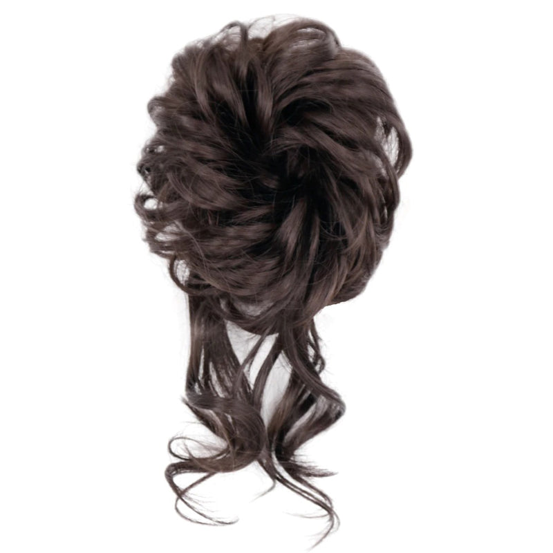 Skorter | Curly And Messy Hair Bun Scrunchie Extension Wigs (New)
