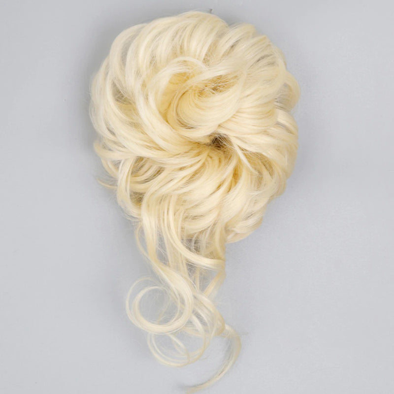 Skorter | Curly And Messy Hair Bun Scrunchie Extension Wigs (New)