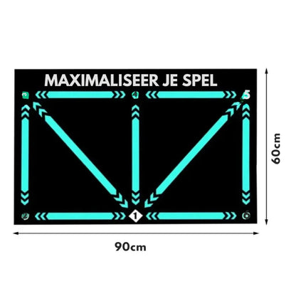 Skorter | Interactive LED Soccer Training Mat for Footwork Practice