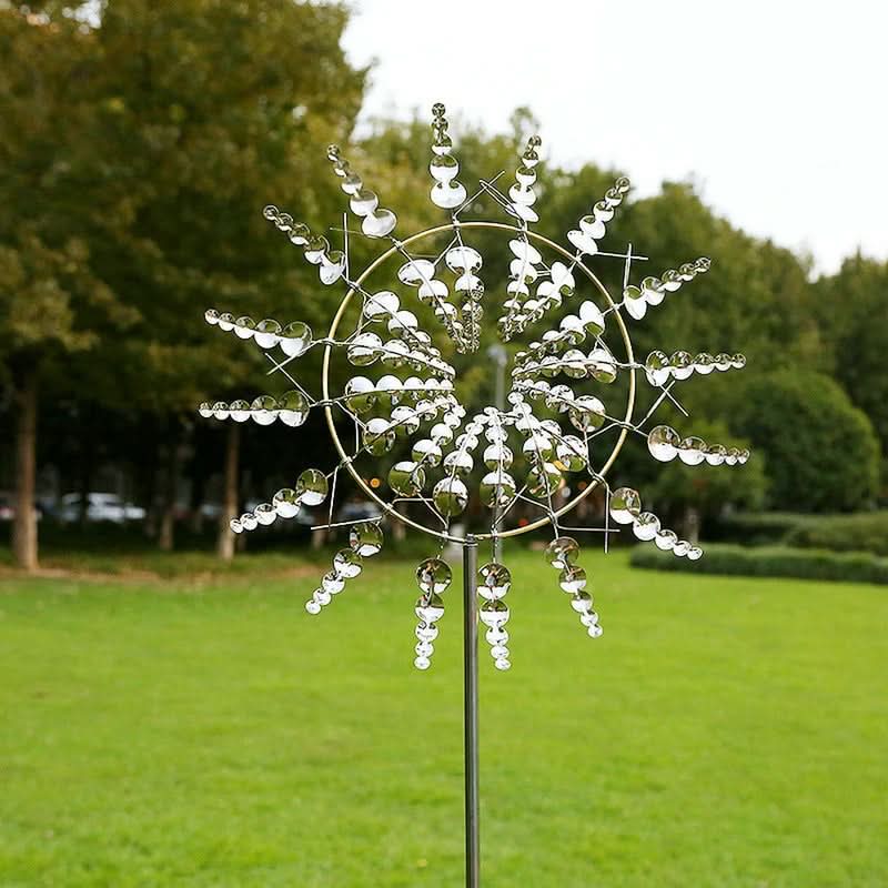 Skorter | Artistic Metal Wind Spinner with Gentle Rotation
