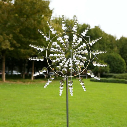 Skorter | Artistic Metal Wind Spinner with Gentle Rotation