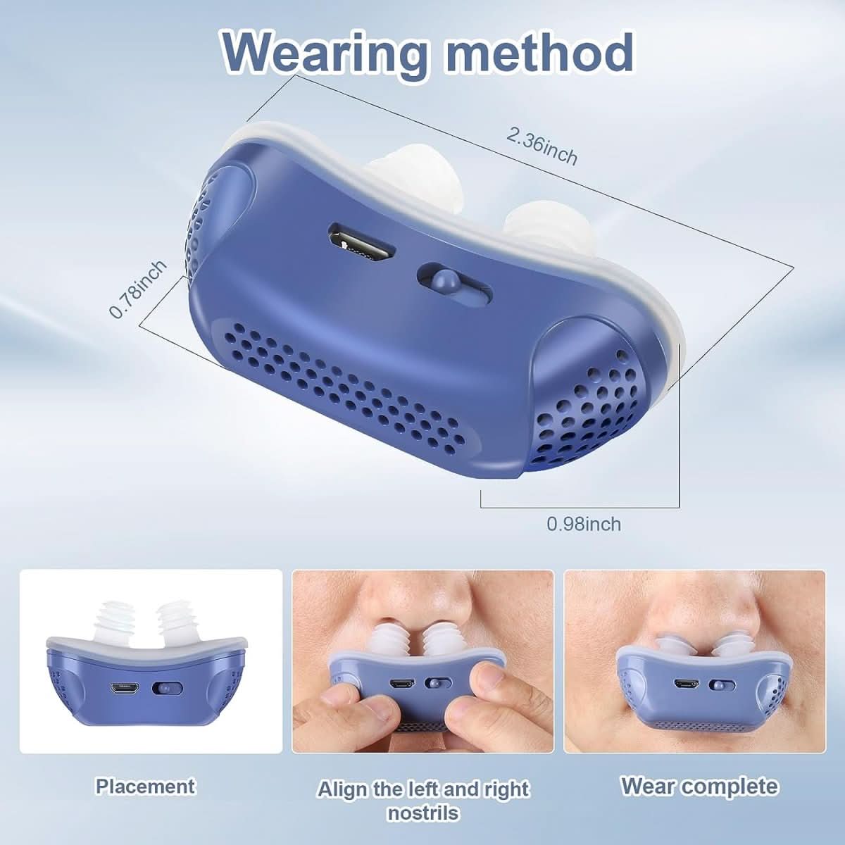 Skorter | Anti-Snoring CPAP Device without Mask for Quiet Sleep & Free Breathing
