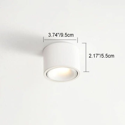 Skorter | Minimalistic LED Ceiling Light with Adjustable Spotlight