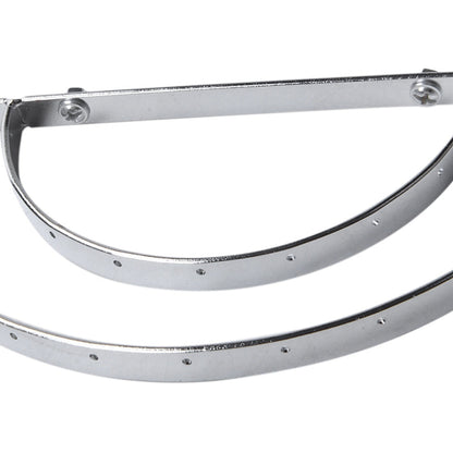 Skorter | Moderna vägglampor i krom med kristalldroppar