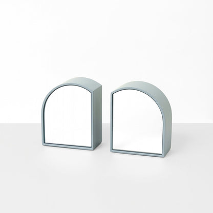 Skorter | Archie Mirror Bookends - Blue