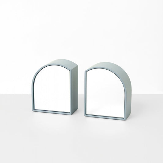 Skorter | Archie Mirror Bookends - Blue
