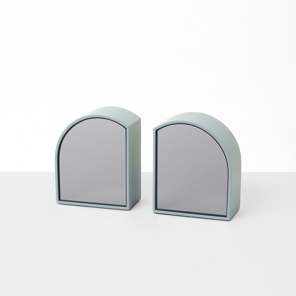 Skorter | Archie Mirror Bookends - Blue