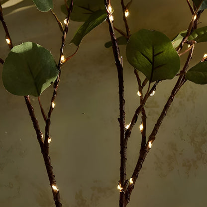 Skorter | EverLeaf Light – Natural Olive Branch LED Lamp for Atmospheric Lighting