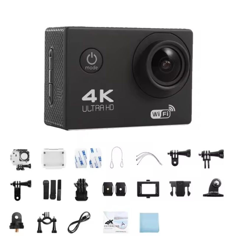 Skorter | Ultra HD Sport Pro Camera - Wifi Enabled and Waterproof for Vlogging and Outdoor Sports